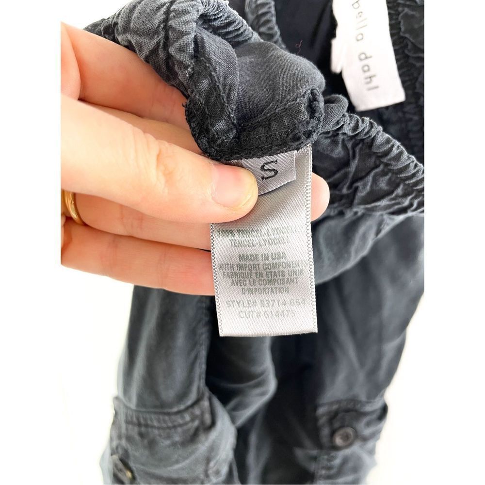 Bella Dahl Cargo Track Pants - Black Size S‎ - Picture 15 of 16